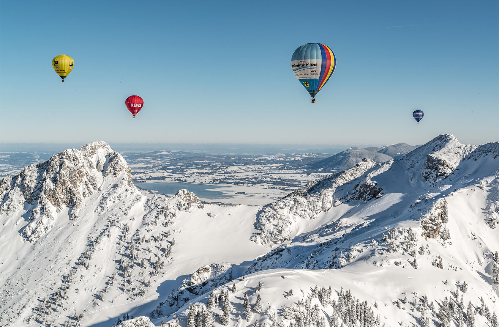 Ballonfestival im Tannheimer Tal in Tirol