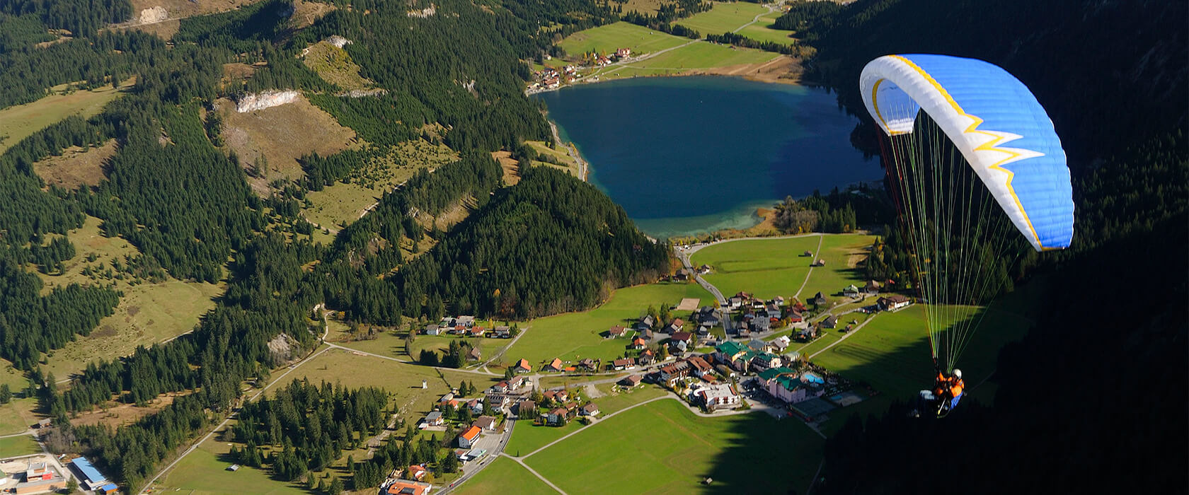 Paragliden im Urlaub am Haldensee im Tannheimer Tal