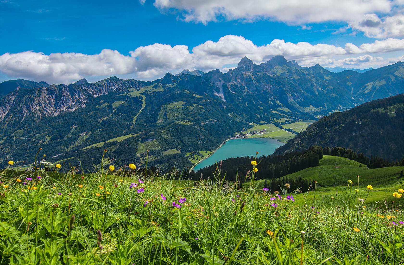 Sommerurlaub am Haldensee in Tirol im Hotel Via Salina