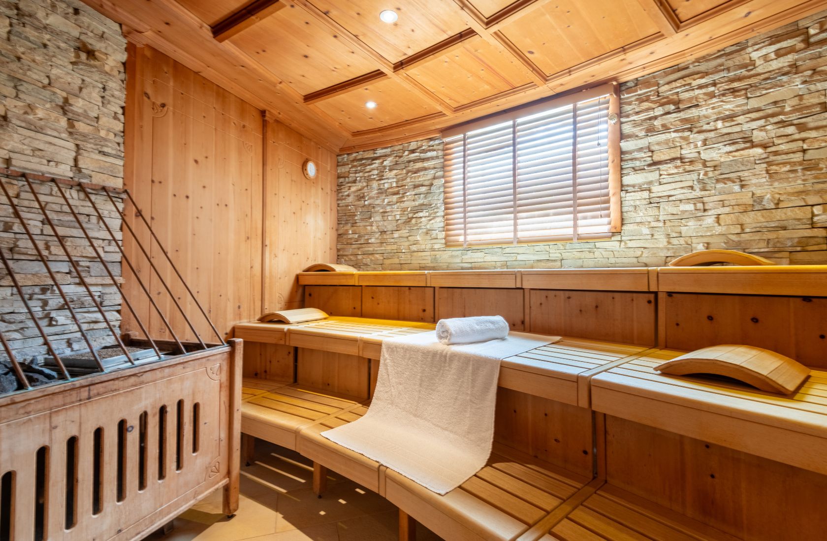 Hautpflegende Bio-Sauna im Hotel Via Salina