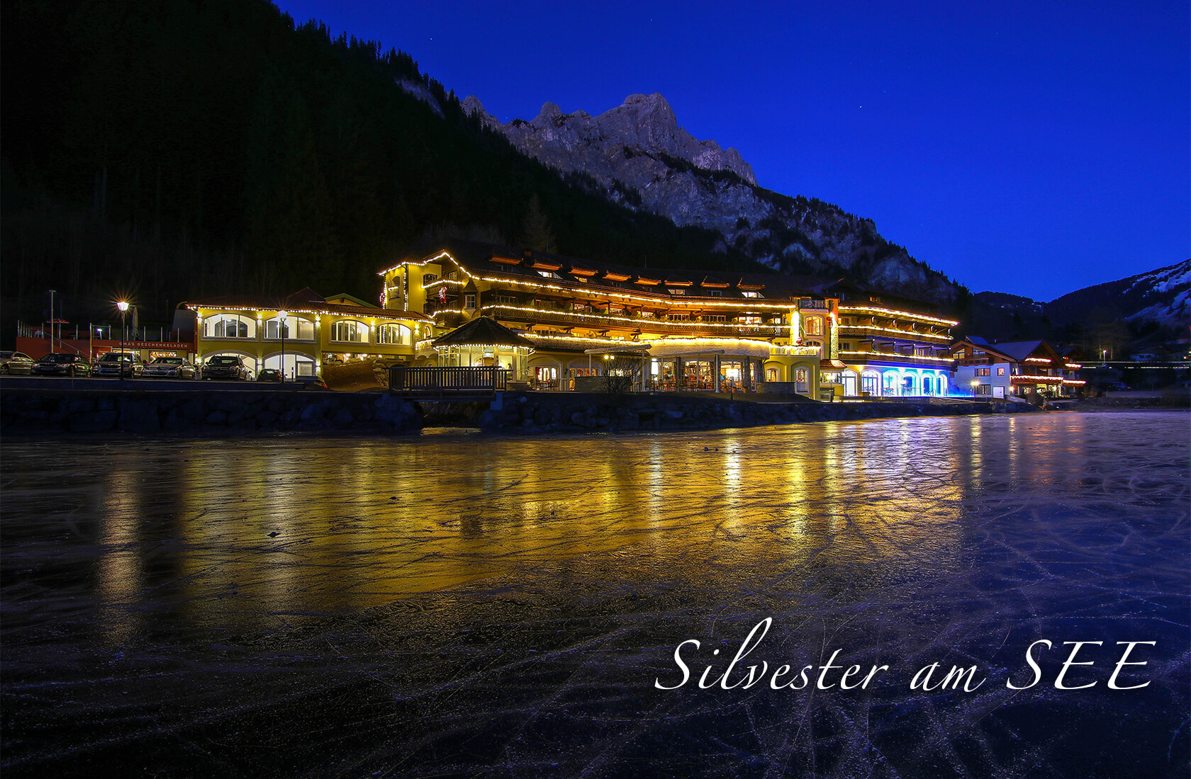 Silvester am SEE - Ins neue Jahr rutschen und Korken knallen lassen  - Hotel Via Salina