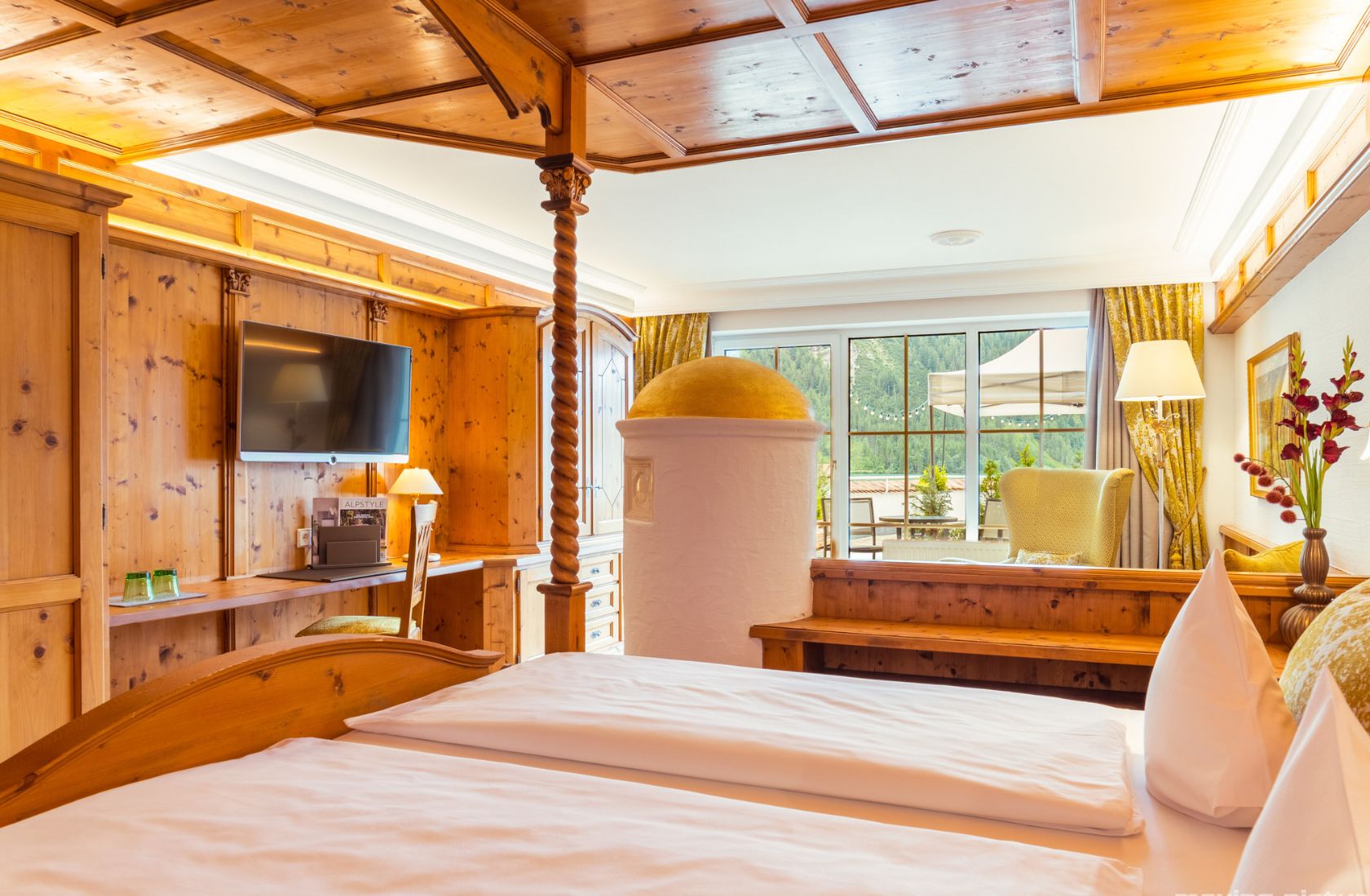 Dezenter Luxus im Seeblickzimmer Lago Deluxe - Hotel Via Salina