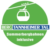 Inklusive kostenlosem Sommerbergbahn Pass