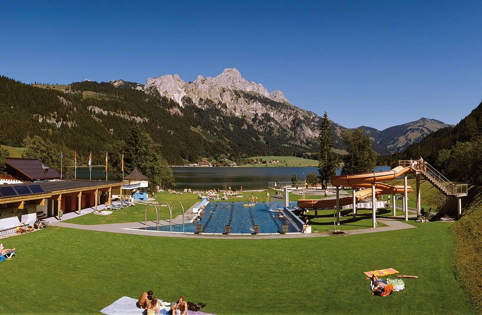 Urlaub am See mit Wassersport und Bootsverleih am Haldensee in Tirol