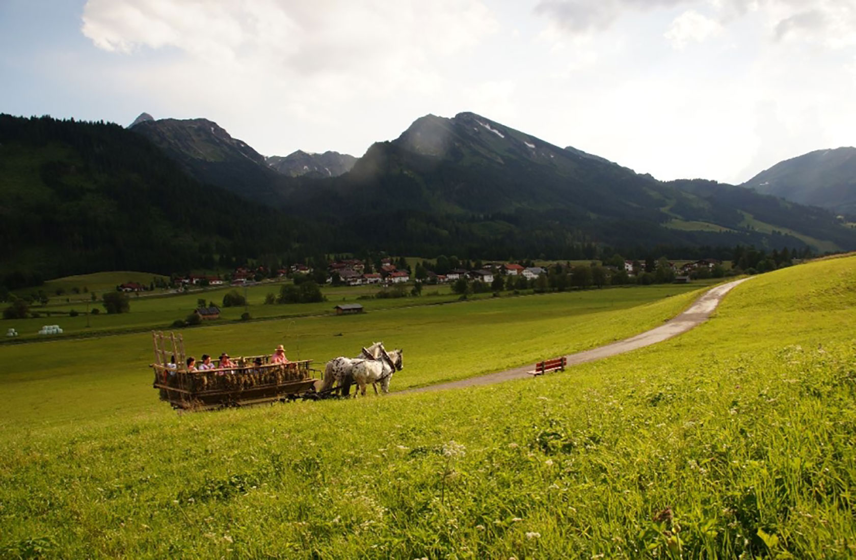 Kutschfahrten mit Gruppen im Tannheimer Tal