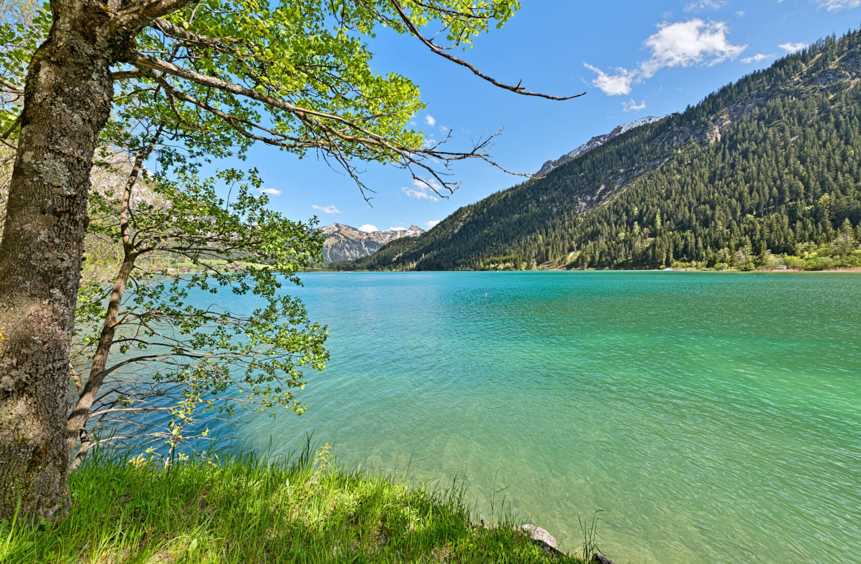 Fischen am Haldensee im Tannheimer Tal