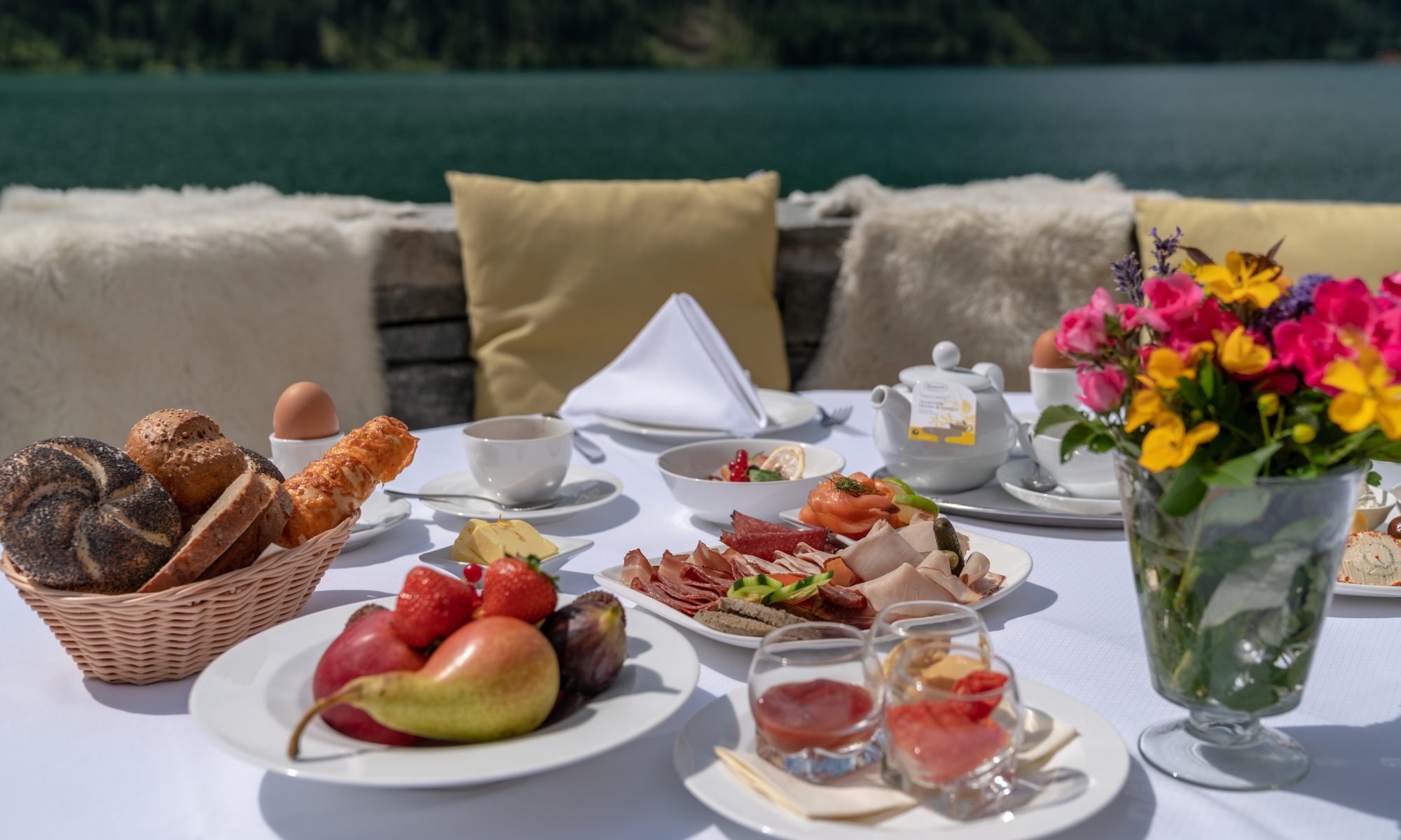 Frühstücks Brunch am See