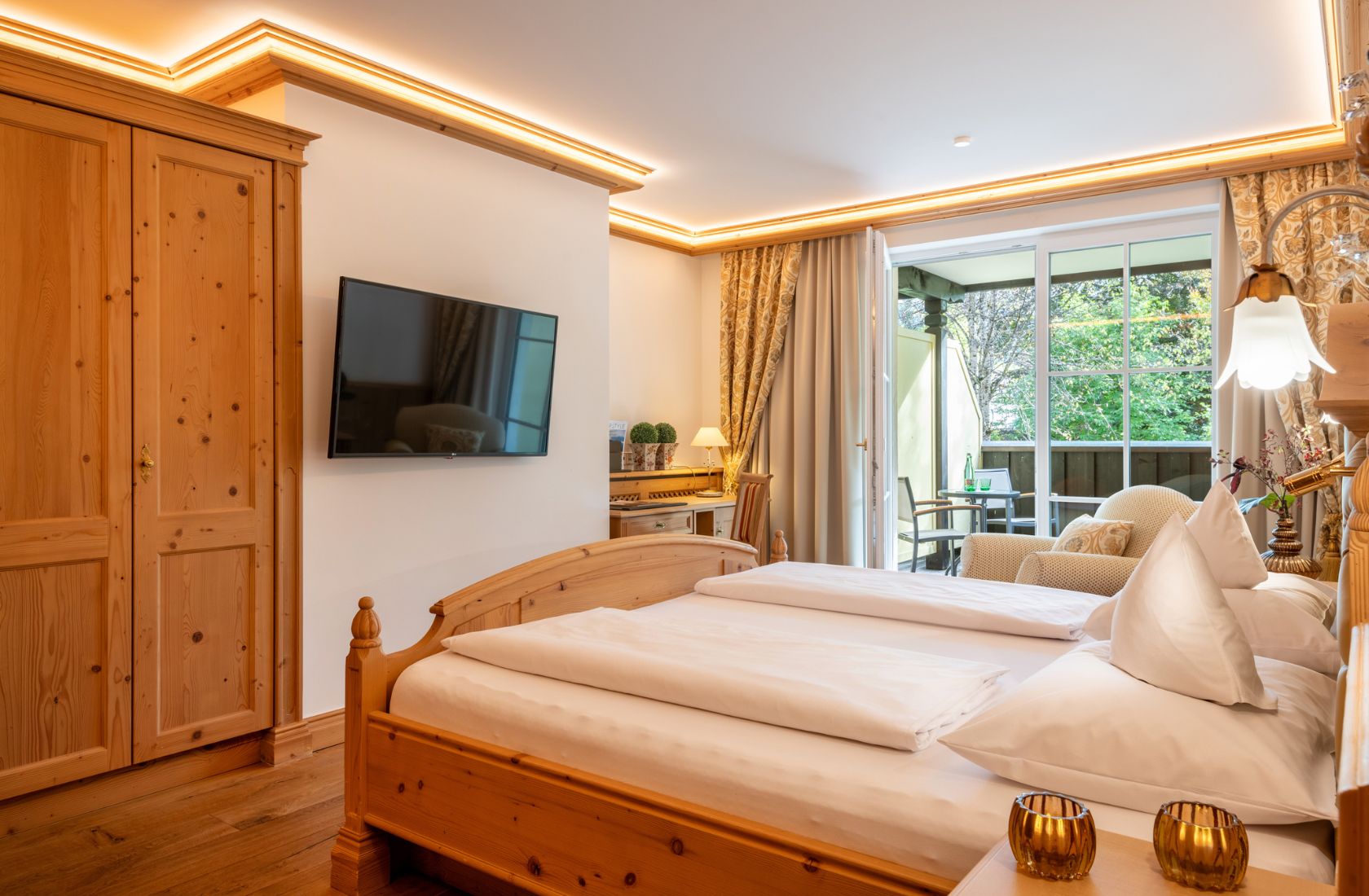 Hochwertige Ausstattung im Standardzimmer Alpina - Hotel Via Salina